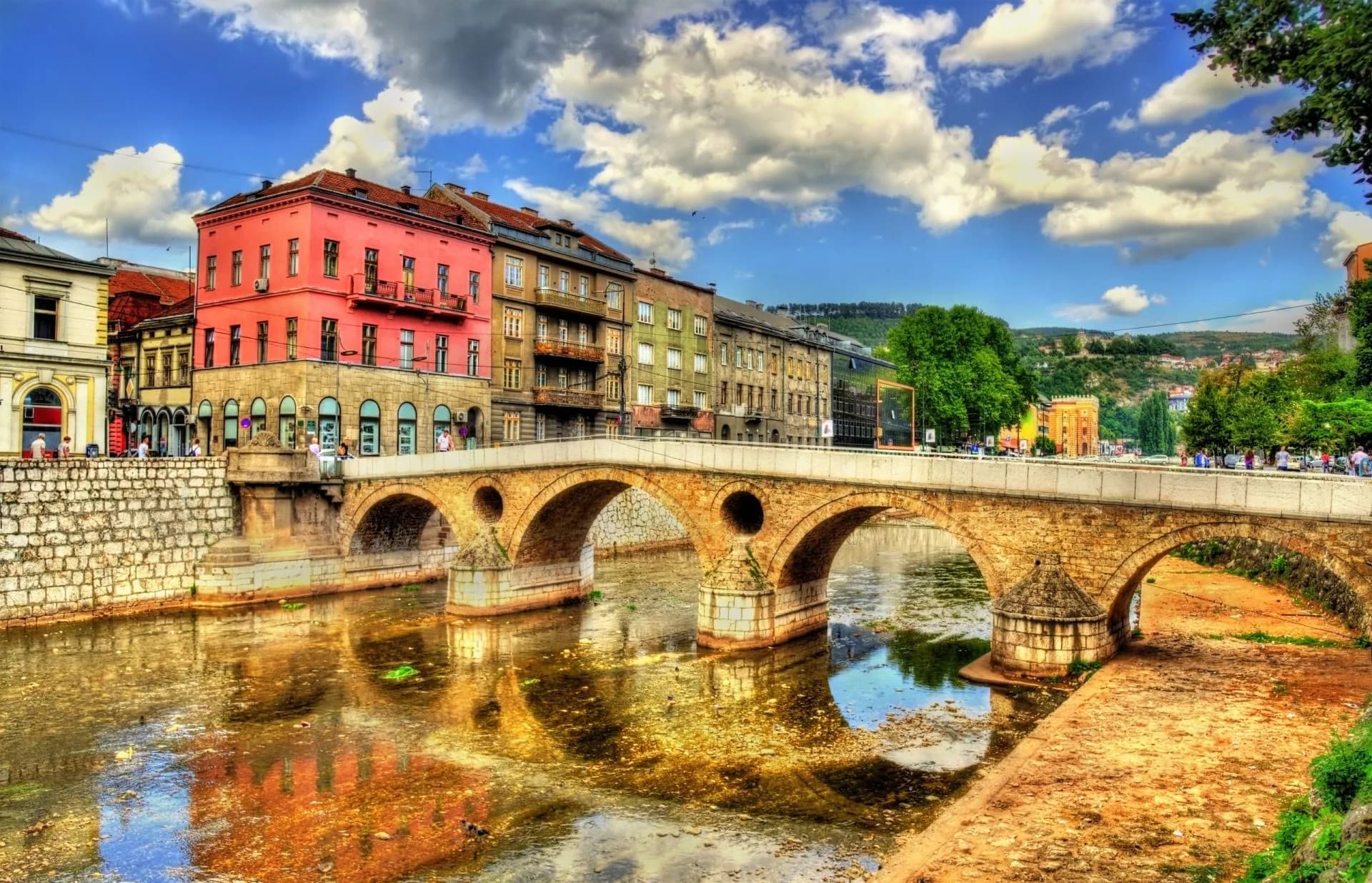 Latin Bridge in Sarajevo - Bosnia and Herzegovina