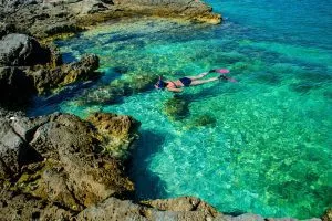 Snorkling på Kornati-øerne