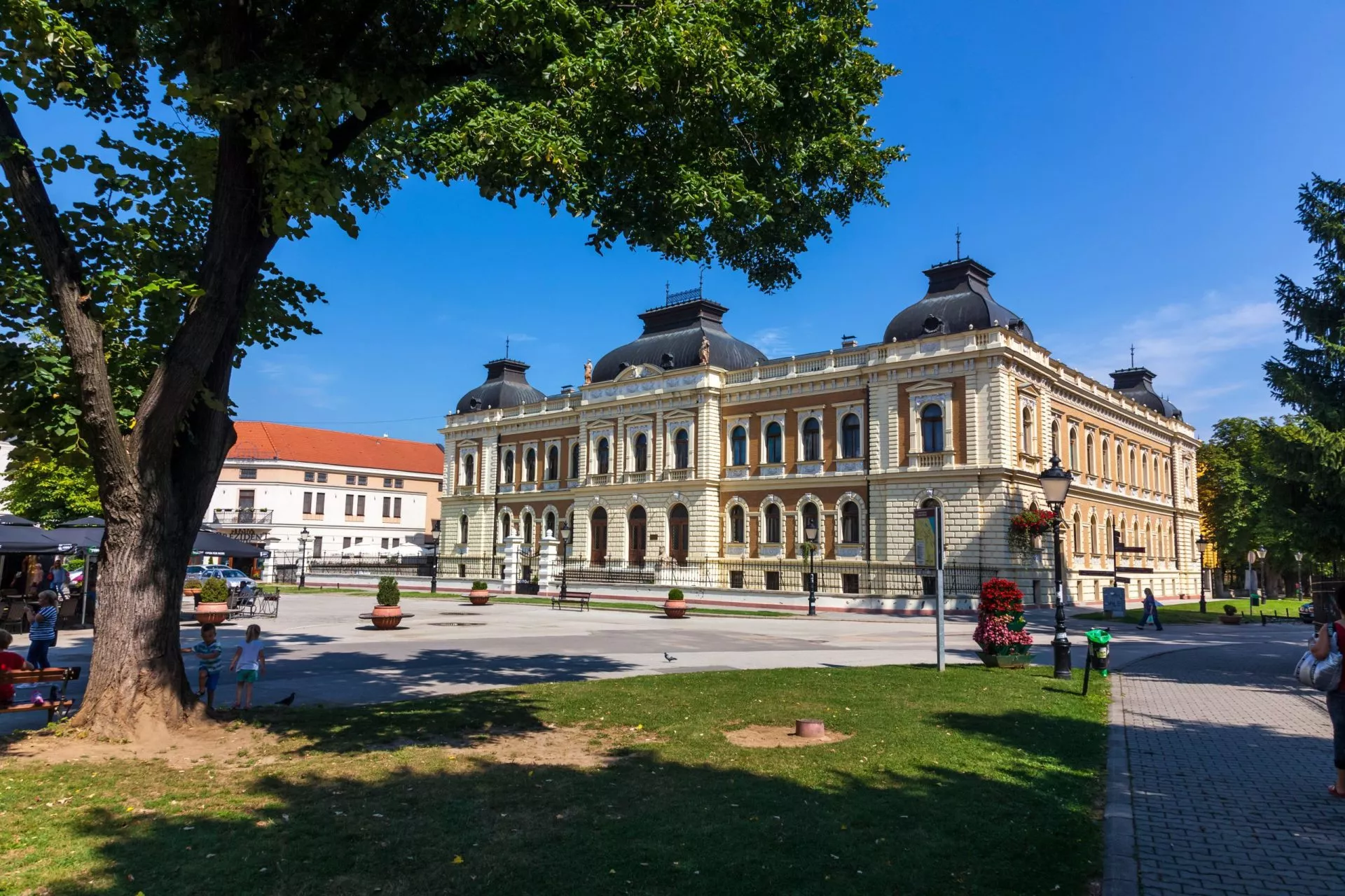 City center, Sremski Karlovci, Serbia